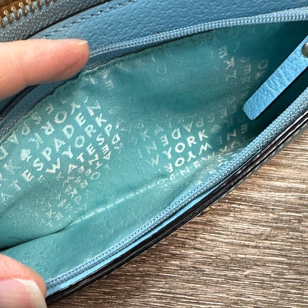 Kate Spade Sky Blue Wristlet - Picture 7 of 7